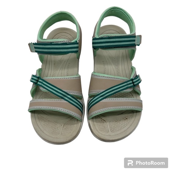 Ryka Breeze Tan, Mint, Gray Sandals comfort - Picture 1 of 7